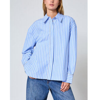 Love&divine ( Dame ) - LOVE&DIVINE - LOVE1441 | SKJORTE BLUE STRIPES