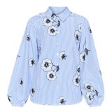 Love&divine ( Dame ) - LOVE&DIVINE - LOVE1430-1 | SKJORTE BLUE FLOWER