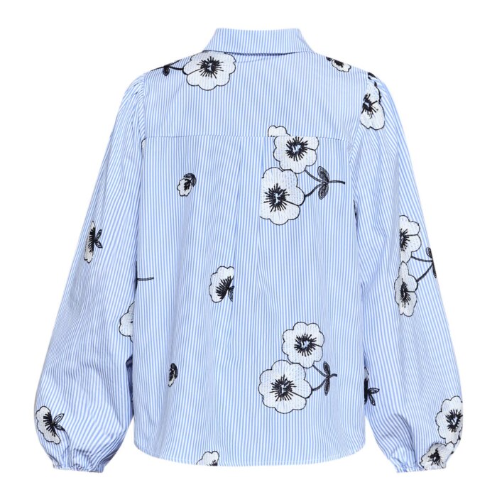 Love&divine ( Dame ) - LOVE&DIVINE - LOVE1430-1 | SKJORTE BLUE FLOWER