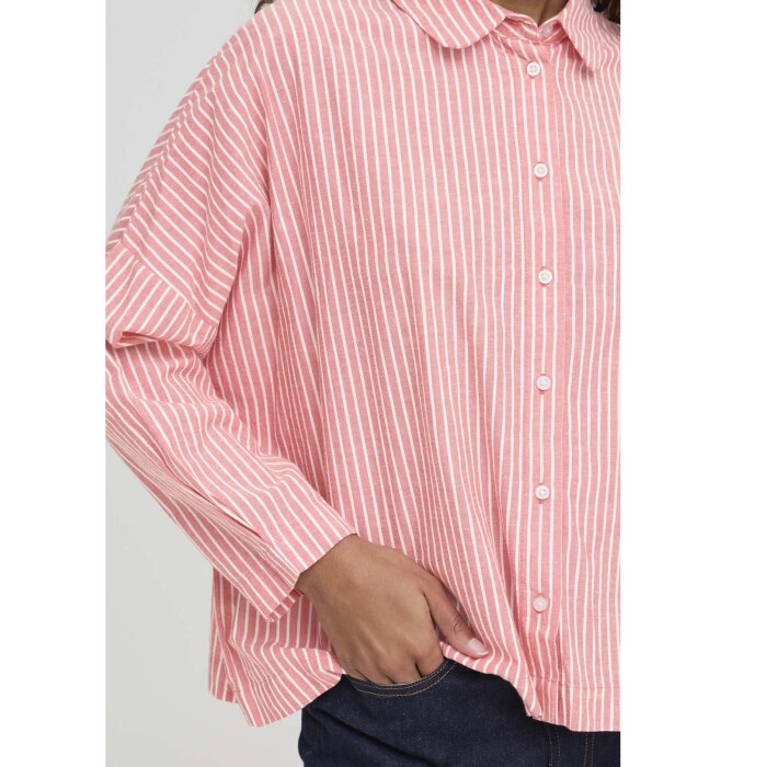 ICHI ( Dame ) - ICHI - IHGILEY SH | SKJORTE  BIRCH/PIN