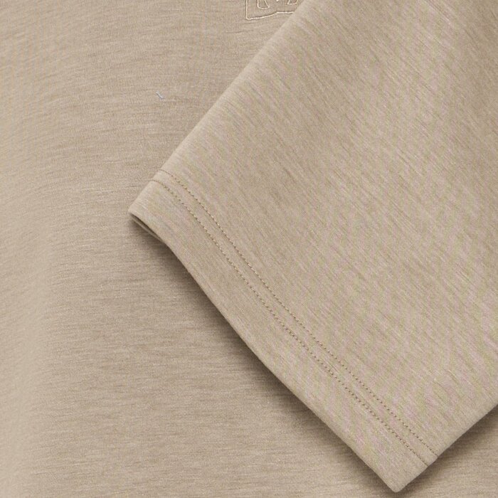 ICHI ( Dame ) - ICHI - IHCOZY LS | T-SHIRT SEPIA TINT M