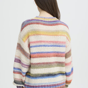 Pulz Jeans ( Dame )  - PULZ - PZDANA PULLOVER | STRIK 900005122 MULT