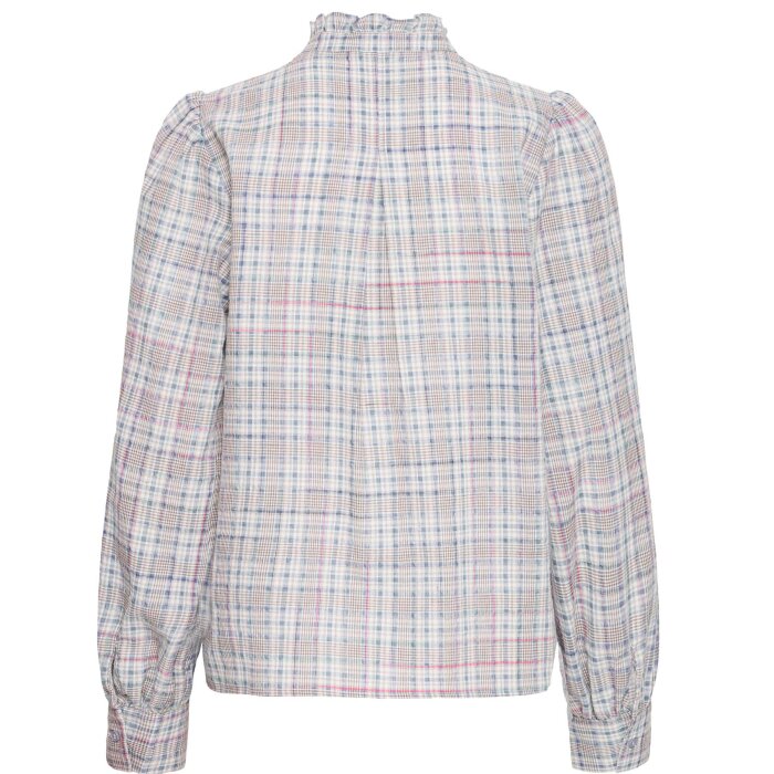 Pulz Jeans ( Dame )  - PULZ - PZAURORA SHIRT | SKJORTE DELLA ROBBIA BLUE