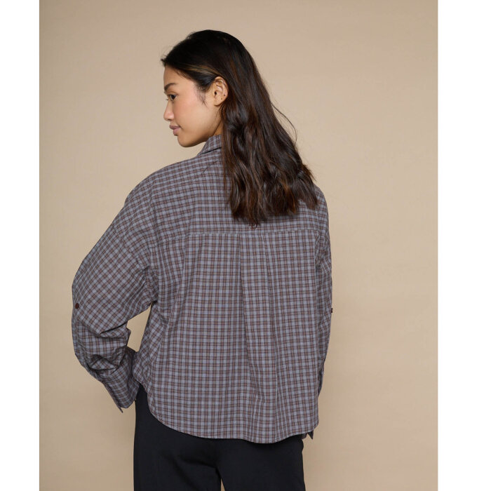 Love&divine ( Dame ) - LOVE&DIVINE - LOVE1495 | SKJORTE BROWN CHECK