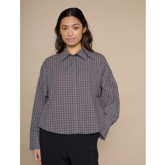 Love&divine ( Dame ) - LOVE&DIVINE - LOVE1495 | SKJORTE BROWN CHECK