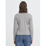 ICHI ( Dame ) - ICHI - IHLULS O-NECK CA | CARDIGAN LIGHT GREY MEL ICHI ( Dame ) - ICHI - IHLULS O-NECK CA | CARDIGAN LIGHT GREY MEL