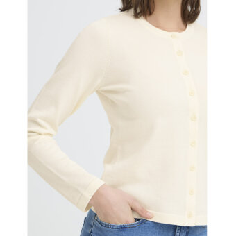 ICHI ( Dame ) - ICHI - IHLULS O-NECK CA | CARDIGAN BIRCH ICHI ( Dame ) - ICHI - IHLULS O-NECK CA | CARDIGAN BIRCH