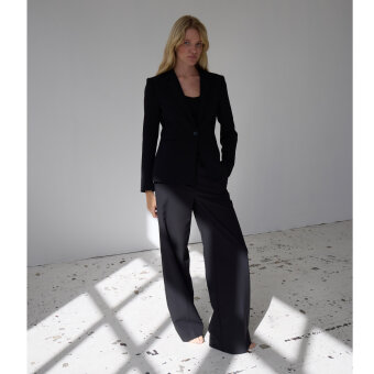 ICHI ( Dame ) - ICHI - IHFAVA WIDE PA | BUKSER BLACK ICHI ( Dame ) - ICHI - IHFAVA WIDE PA | BUKSER BLACK