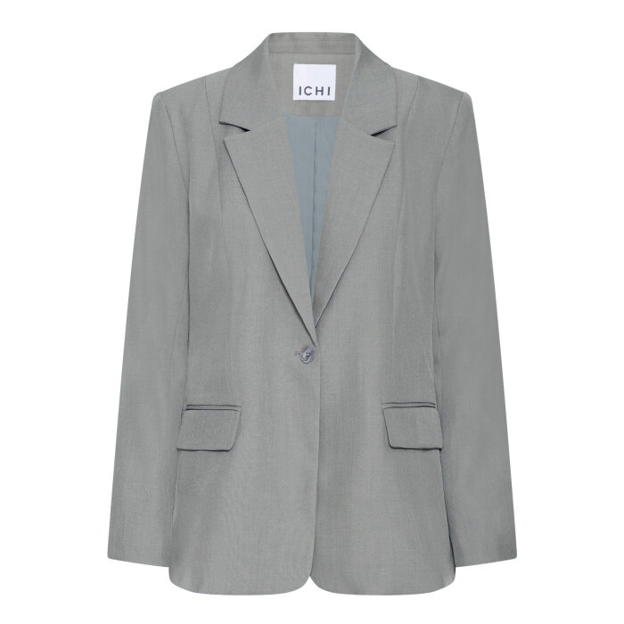 ICHI ( Dame ) - ICHI - IHFAVA LONG BL | BLAZER GREY MEL