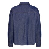 ICHI ( Dame ) - ICHI - IHARCHER SH4 | SKJORTE DENIM AUTHENTIC BLUE