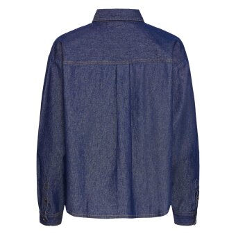 ICHI ( Dame ) - ICHI - IHARCHER SH4 | SKJORTE DENIM AUTHENTIC BLUE