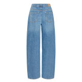 Pulz Jeans ( Dame ) - PULZ - PZAPRIL JEANS WIDE LEG | JEANS MEDIUM BLUE DENIM Pulz Jeans ( Dame ) - PULZ - PZAPRIL JEANS WIDE LEG | JEANS MEDIUM BLUE DENIM