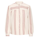 Pulz Jeans ( Dame ) - PULZ - PZADOLA SHIRT | SKJORTE CREAM W Pulz Jeans ( Dame ) - PULZ - PZADOLA SHIRT | SKJORTE CREAM W