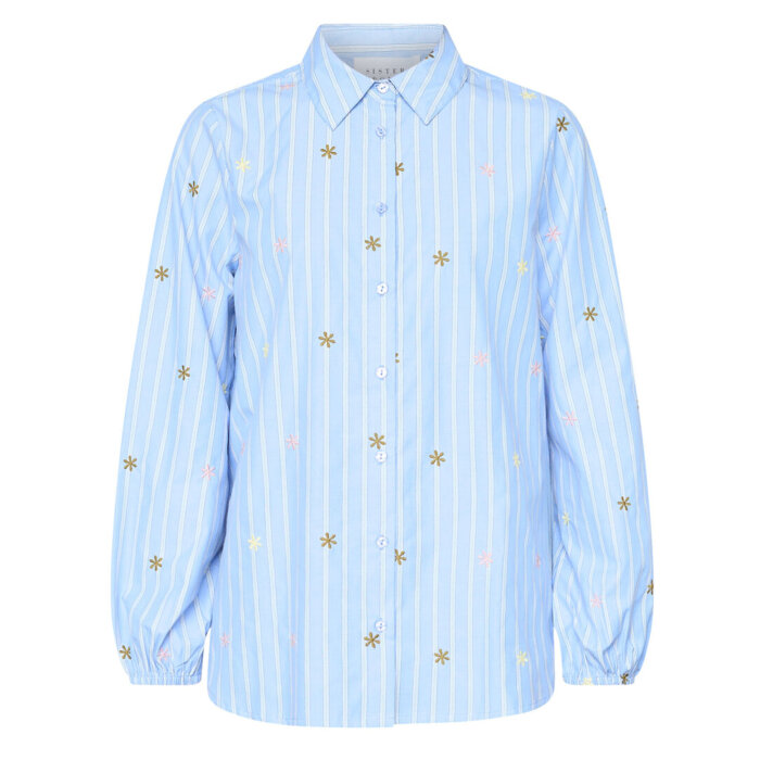 Sisters Point ( Dame ) - SISTERS POINT - ISTEA-SH6 | SKJORTE BLUE STRIPES