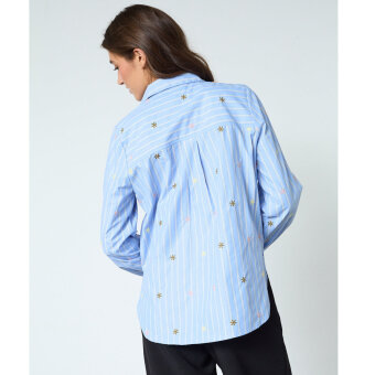 Sisters Point ( Dame ) - SISTERS POINT - ISTEA-SH6 | SKJORTE BLUE STRIPES