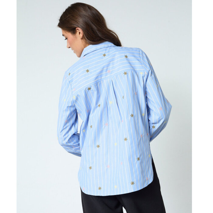 Sisters Point ( Dame ) - SISTERS POINT - ISTEA-SH6 | SKJORTE BLUE STRIPES