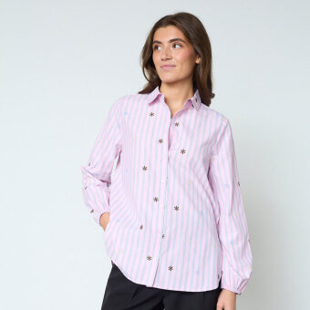 Sisters Point ( Dame ) - SISTERS POINT - ISTEA-SH6 | SKJORTE BLOOM STRIPE