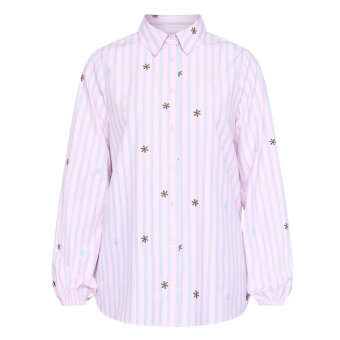 Sisters Point ( Dame ) - SISTERS POINT - ISTEA-SH6 | SKJORTE BLOOM STRIPE