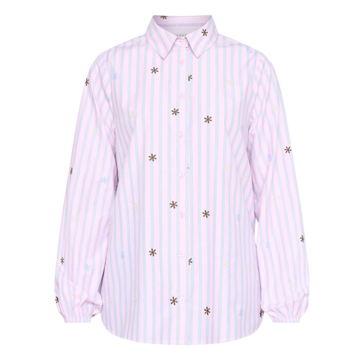 Sisters Point ( Dame ) - SISTERS POINT - ISTEA-SH6 | SKJORTE BLOOM STRIPE