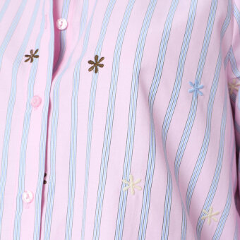 Sisters Point ( Dame ) - SISTERS POINT - ISTEA-SH6 | SKJORTE BLOOM STRIPE