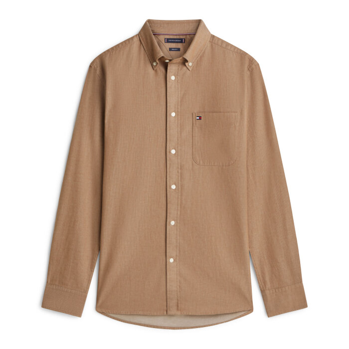 Tommy Hilfiger  - Tommy Hilfiger - Bedford RF shirt | Skjorte Hickory