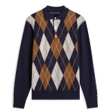Tommy Hilfiger  - Tommy Hilfiger - Argyle rugby | Strik Desert Sky