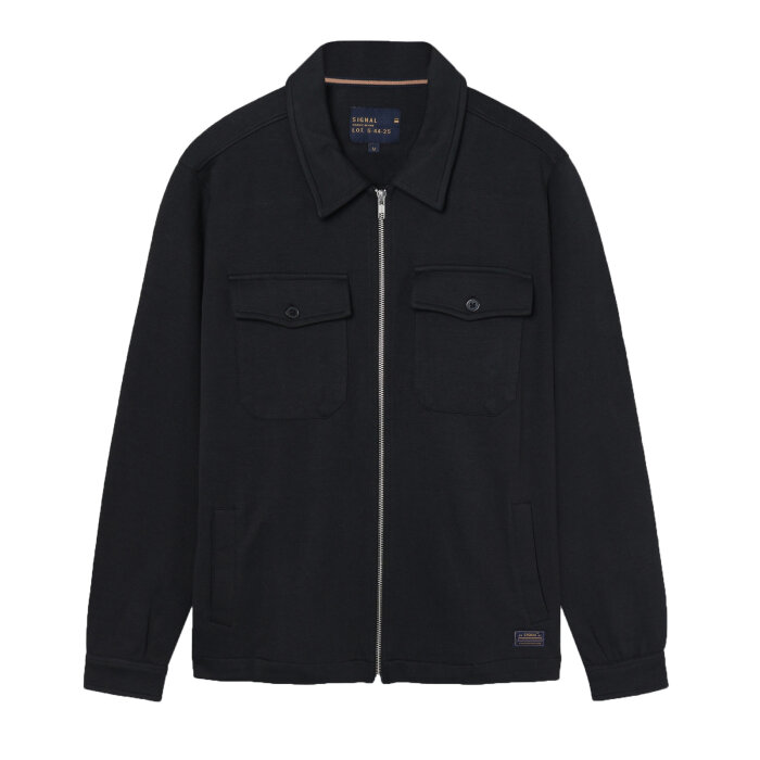 Signal - Signal - Bertle zip | Overshirt Black