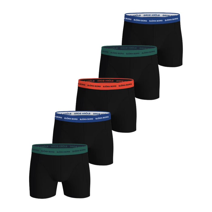Bjørn Borg - Bjørn Borg - Cotton stretch boxer 5p | Tights 5 Pak