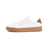 Tommy Hilfiger  - Tommy Hilfiger - TH court | Sneakers Ecru Regatta red