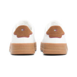 Tommy Hilfiger  - Tommy Hilfiger - TH court | Sneakers Ecru Regatta red