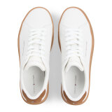 Tommy Hilfiger  - Tommy Hilfiger - TH court | Sneakers Ecru Regatta red