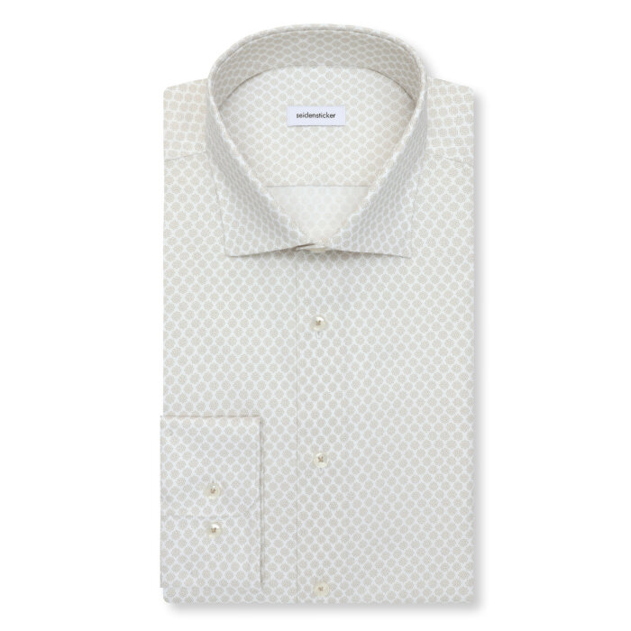 Seidensticker - Seidensticker - 849852 05 | Shaped Fit Skjorte Beige