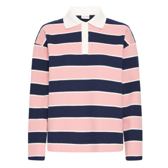 Pulz Jeans ( Dame )  - PULZ - PZARIEL | POLO T-SHIRT NAVY