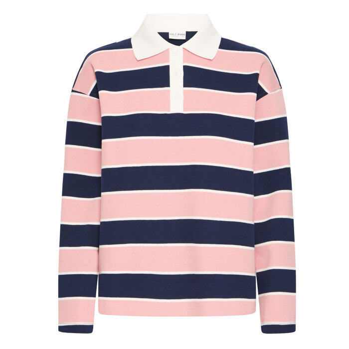 Pulz Jeans ( Dame )  - PULZ - PZARIEL | POLO T-SHIRT NAVY