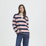 Pulz Jeans ( Dame )  - PULZ - PZARIEL | POLO T-SHIRT NAVY
