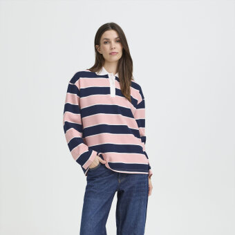 Pulz Jeans ( Dame )  - PULZ - PZARIEL | POLO T-SHIRT NAVY