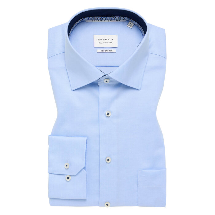 Eterna - Eterna - 1246 11 X15K | Modern Fit Skjorte Blue