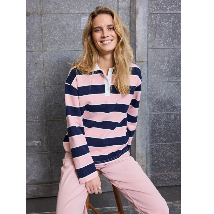 Pulz Jeans ( Dame )  - PULZ - PZARIEL | POLO T-SHIRT NAVY