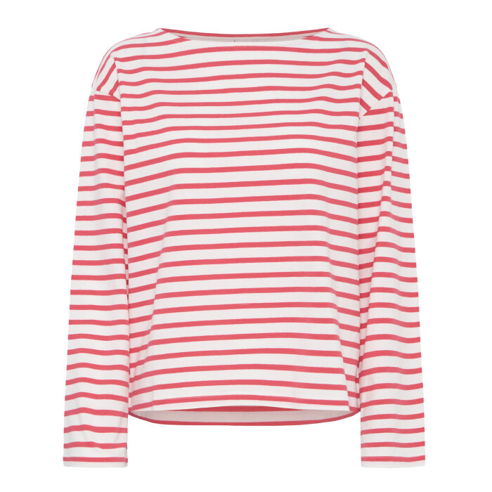 ICHI ( Dame ) - ICHI - IHMIRA BOATNECK LS2 | T-SHIRT TEABERRY