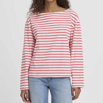 ICHI ( Dame ) - ICHI - IHMIRA BOATNECK LS2 | T-SHIRT TEABERRY
