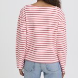 ICHI ( Dame ) - ICHI - IHMIRA BOATNECK LS2 | T-SHIRT TEABERRY