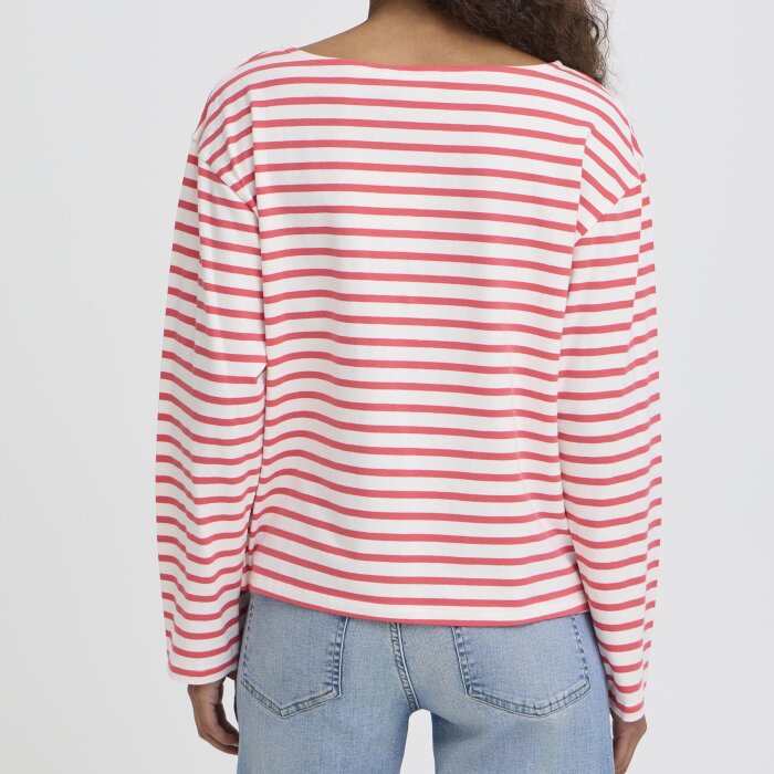 ICHI ( Dame ) - ICHI - IHMIRA BOATNECK LS2 | T-SHIRT TEABERRY