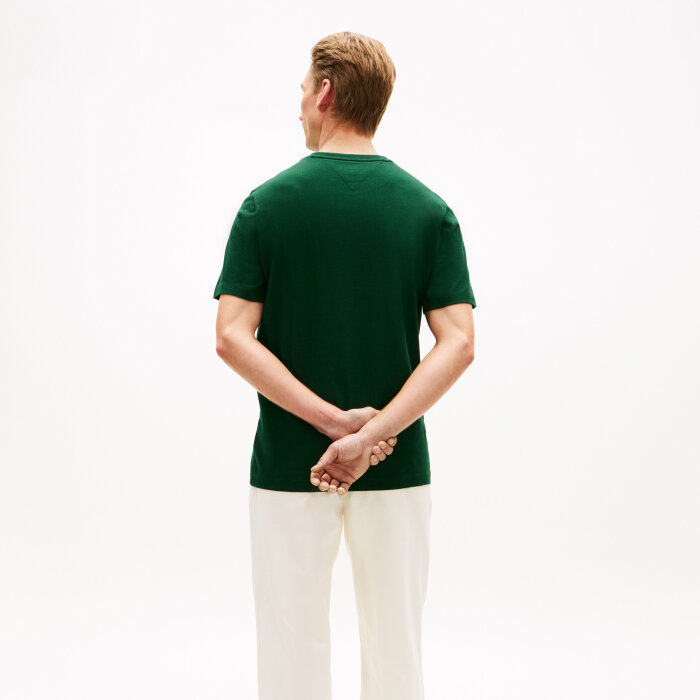 Tommy Hilfiger  - Tommy Hilfiger - TH Essential solid tee | T-shirt Noctunal Green