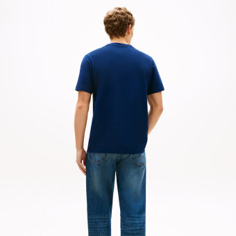 Tommy Hilfiger  - Tommy Hilfiger - TH Essential Solid pocket tee | T-shirt Carbon navy