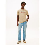 Tommy Hilfiger  - Tommy Hilfiger - TH Brand love big text tee | T-shirt Sandalwood 