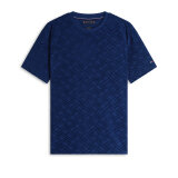 Tommy Hilfiger - Tommy Hilfiger - TH Flag jacquard tee | T-shirt Carbon Navy Tommy Hilfiger - Tommy Hilfiger - TH Flag jacquard tee | T-shirt Carbon Navy