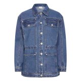 ICHI ( Dame ) - ICHI - IHMIANNA JA | JAKKE WASHED MED BLUE