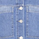 Pulz Jeans ( Dame )  - PULZ - PZANNI JACKET | JAKKE MEDIUM BLUE DENIM
