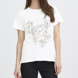 Pulz Jeans ( Dame ) - PULZ - PZADABELLE | T-SHIRT BRIGHT WHITE Pulz Jeans ( Dame ) - PULZ - PZADABELLE | T-SHIRT BRIGHT WHITE
