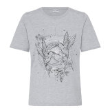 Pulz Jeans ( Dame )  - PULZ - PZADABELLE | T-SHIRT MEDIUM GREY MELANGE